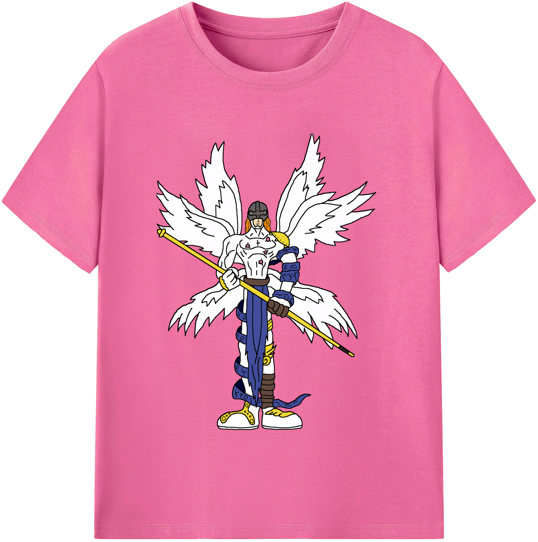 （画像用） Digimon デジタルモンスター/デジモン レディースカジュアルプリントTシャツ（綿100％）